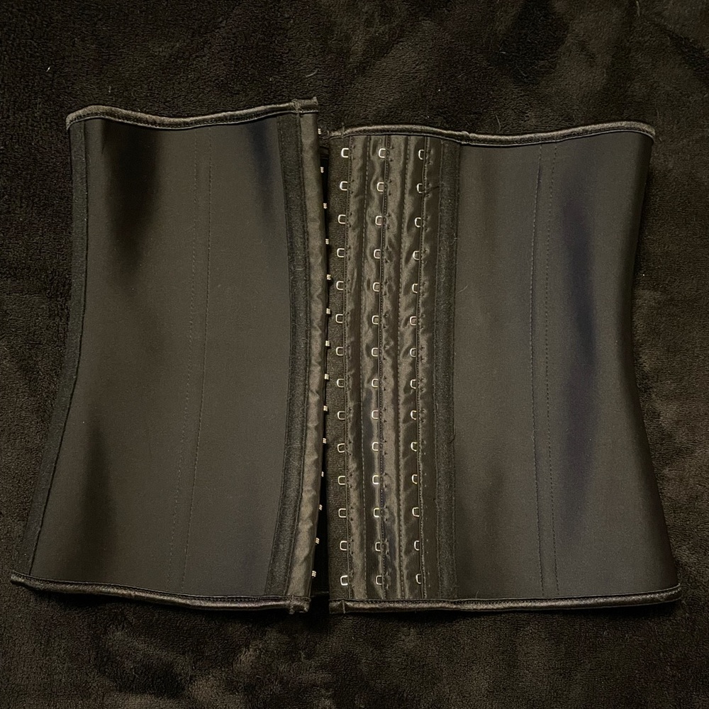 YIANNA Torso Corset Girdle Waist Trainer Cincher Hourglass Body Shaper, Size M